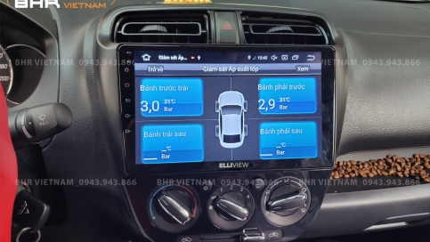 Màn hình DVD Android liền camera 360 xe Mitsubishi Mirage 2013 - 2020 | Elliview S4 Deluxe 